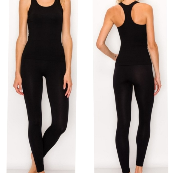 Pants - Racerback Tank & Leggings Set - PRICE FIRM